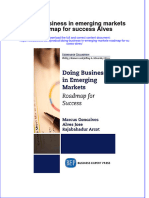 Textbook Doing Business in Emerging Markets Roadmap For Success Alves Ebook All Chapter PDF