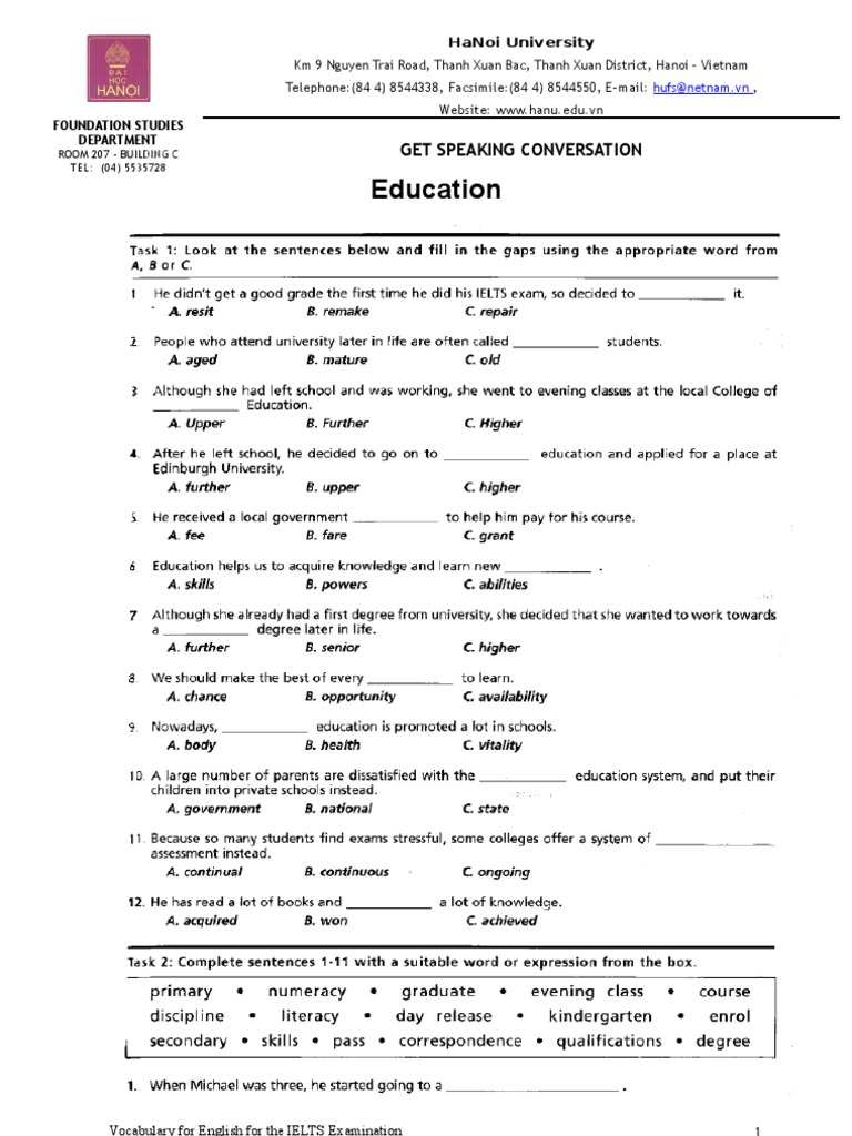GET Handout Week 10-1 | PDF | Language Arts & Discipline