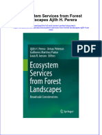 Textbook Ecosystem Services From Forest Landscapes Ajith H Perera Ebook All Chapter PDF