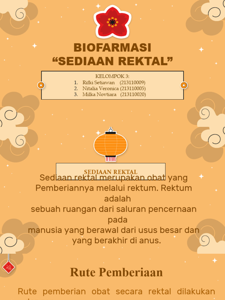 Sediaan Rektal: Jenis dan Manfaatnya | PDF