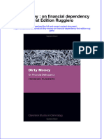 Download textbook Dirty Money On Financial Dependency First Edition Ruggiero ebook all chapter pdf 