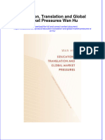 Textbook Education Translation and Global Market Pressures Wan Hu Ebook All Chapter PDF