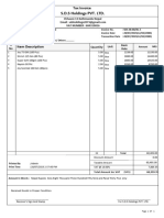 S.D.S Holdings PVT. LTD.: Tax Invoice