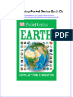 Textbook DK Publishing Pocket Genius Earth DK Ebook All Chapter PDF