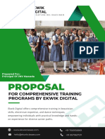 Proposal for Comprehensive Training Programs by Ekwik Digital