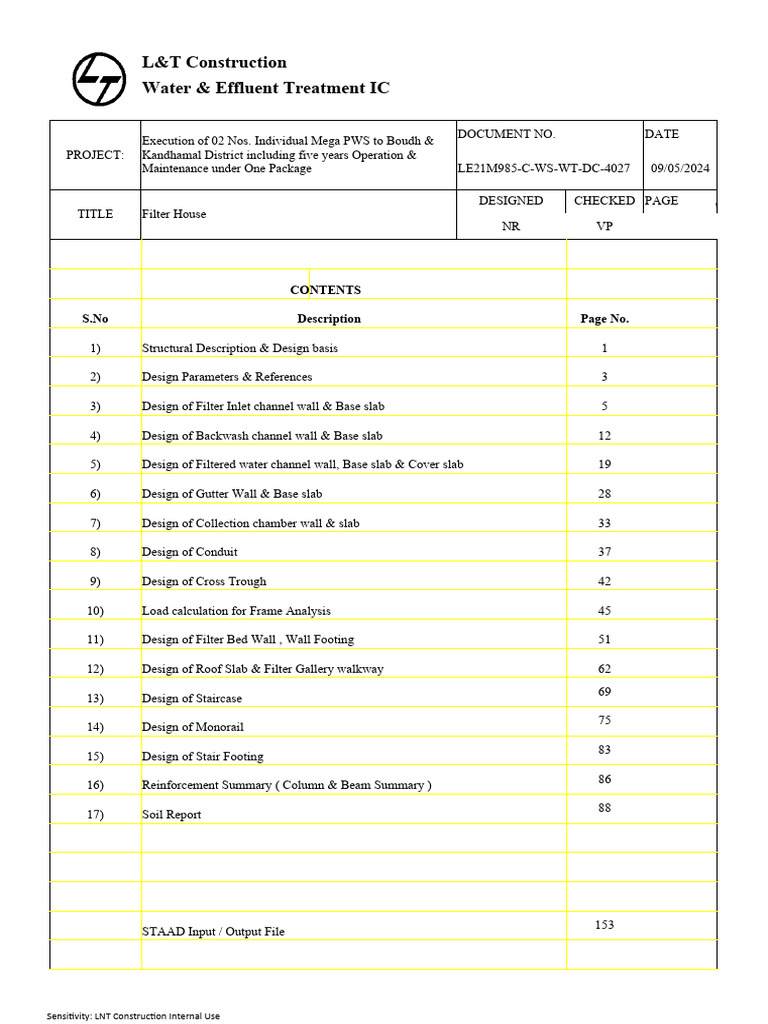 1) Contents (Version 1) .XLSB | PDF | Bending | Beam (Structure)