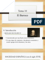 Tema 10 El BARROCO