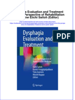 Download textbook Dysphagia Evaluation And Treatment From The Perspective Of Rehabilitation Medicine Eiichi Saitoh Editor ebook all chapter pdf 