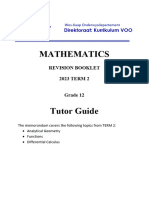 Maths WCED Revison Term 2