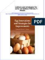 Textbook Egg Innovations and Strategies For Improvements 1St Edition Patricia Y Hester Ebook All Chapter PDF