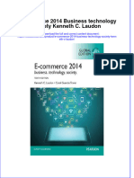 Textbook E Commerce 2014 Business Technology Society Kenneth C Laudon Ebook All Chapter PDF