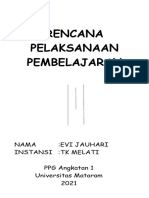 ,RPP - Tema Tanaman - Sub Tema Semangka - Evi Jauhari (CPG)