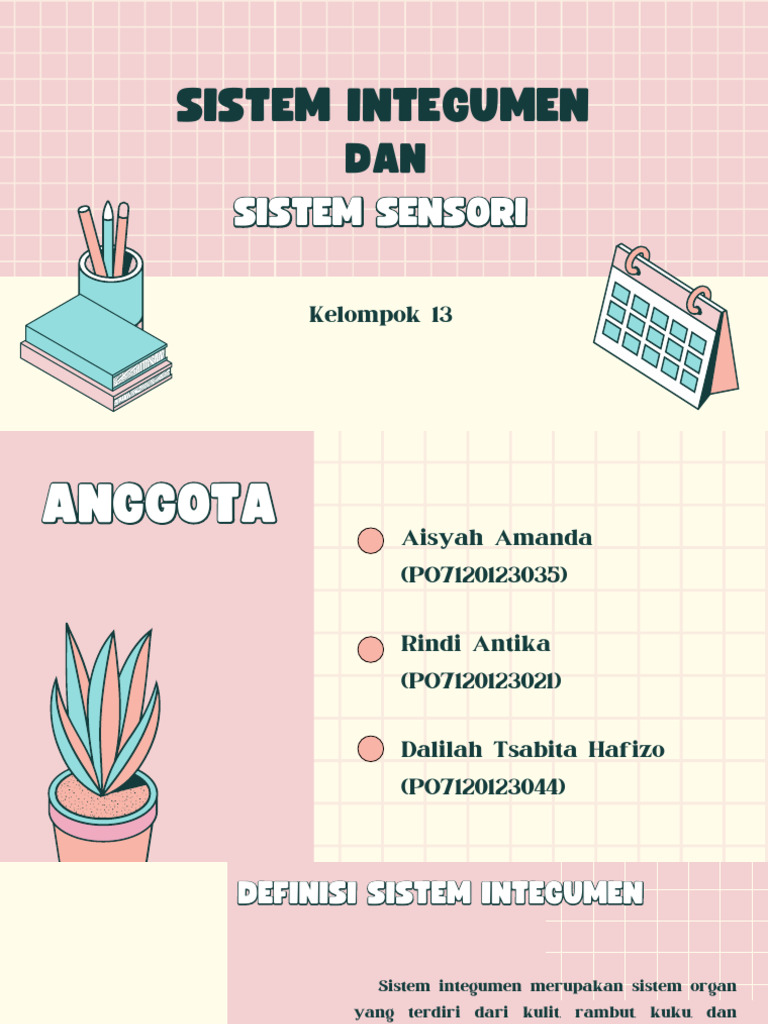 Sistem Integumen dan Sensoris Manusia | PDF