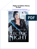 Download textbook Electric Night 1St Edition Stacey Brutger ebook all chapter pdf 