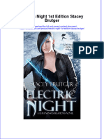 Textbook Electric Night 1St Edition Stacey Brutger Ebook All Chapter PDF