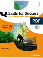 Q Skills for Success Listening and Speaking 1 2nd