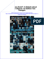Download full chapter Do Numbers Exist A Debate About Abstract Objects 1St Edition Van Inwagen pdf docx