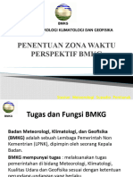 Penentuan Zona Waktu