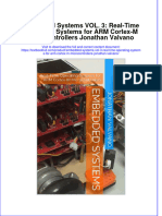 Textbook Embedded Systems Vol 3 Real Time Operating Systems For Arm Cortex M Microcontrollers Jonathan Valvano Ebook All Chapter PDF