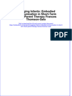 Textbook Engaging Infants Embodied Communication in Short Term Infant Parent Therapy Frances Thomson Salo Ebook All Chapter PDF