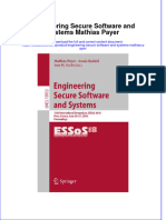 Textbook Engineering Secure Software and Systems Mathias Payer Ebook All Chapter PDF