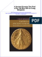 Download textbook Empires Of Ancient Eurasia The First Silk Roads Era 100 Bce 250 Ce Craig Benjamin ebook all chapter pdf 