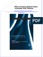 Download pdf Cultural Realities Of Being Abstract Ideas Within Everyday Lives Valsiner ebook full chapter 