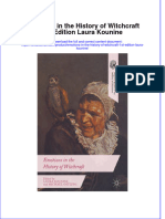 Textbook Emotions in The History of Witchcraft 1St Edition Laura Kounine Ebook All Chapter PDF