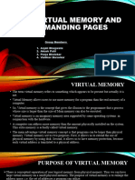 Virtual Memory and Demanding Pages