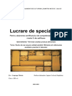 Proiect Paste Fainoase Lungi PDF