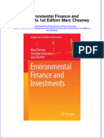 Textbook Environmental Finance and Investments 1St Edition Marc Chesney Ebook All Chapter PDF