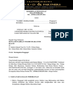 Contoh Kesimpulan Penggugat Perkara Perdata Sengketa Tanah