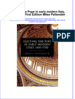 Textbook Electing The Pope in Early Modern Italy 1450 1700 First Edition Miles Pattenden Ebook All Chapter PDF
