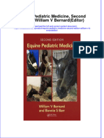 Textbook Equine Pediatric Medicine Second Edition William V Bernardeditor Ebook All Chapter PDF