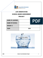 2024 GRADE 12 PROJECT REPLACEMENT - English