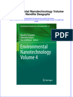 Download pdf Environmental Nanotechnology Volume 4 Nandita Dasgupta ebook full chapter 