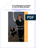 PDF Enacting Lecoq Movement in Theatre Cognition and Life Maiya Murphy Ebook Full Chapter