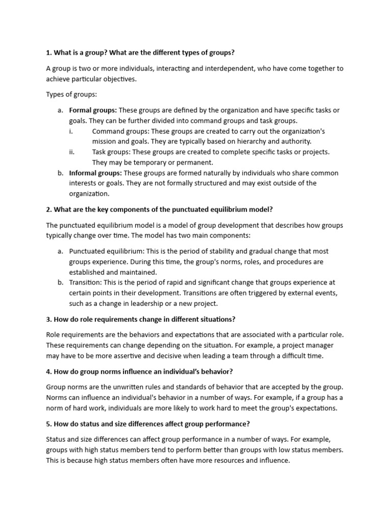 OB - Chapter 9 - 1-7 | PDF | Decision Making | Group Cohesiveness