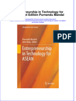 Textbook Entrepreneurship in Technology For Asean 1St Edition Purnendu Mandal Ebook All Chapter PDF