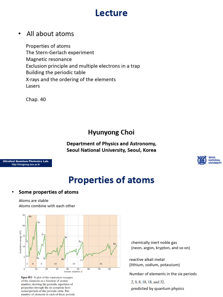 Lecture20 All About Atoms Upload Download Free Pdf Spin Physics