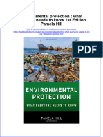 Textbook Environmental Protection What Everyone Needs To Know 1St Edition Pamela Hill Ebook All Chapter PDF