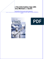 Download pdf Ethics For The Information Age 8Th Edition Michael J Quinn 2 ebook full chapter 