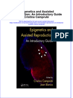 Download textbook Epigenetics And Assisted Reproduction An Introductory Guide Cristina Camprubi ebook all chapter pdf 