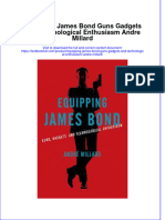 Download textbook Equipping James Bond Guns Gadgets And Technological Enthusiasm Andre Millard ebook all chapter pdf 