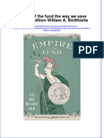 Download textbook Empire Of The Fund The Way We Save Now 1St Edition William A Birdthistle ebook all chapter pdf 