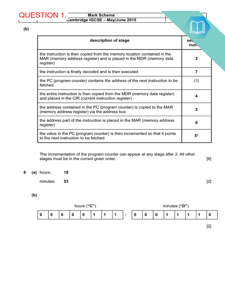IGCSE Computer Science Guide | PDF | Printer (Computing) | Computer Data