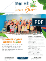 Orange Camping Promotional Flyer