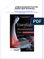 Textbook Essentials of Musculoskeletal Care 5Th Ed 5Th Edition April Armstrong Ebook All Chapter PDF