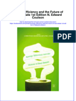 Download textbook Energy Efficiency And The Future Of Real Estate 1St Edition N Edward Coulson ebook all chapter pdf 