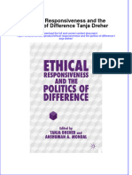 Download textbook Ethical Responsiveness And The Politics Of Difference Tanja Dreher ebook all chapter pdf 